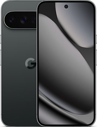 Pixel 10 Pro XL Obsidian front and back