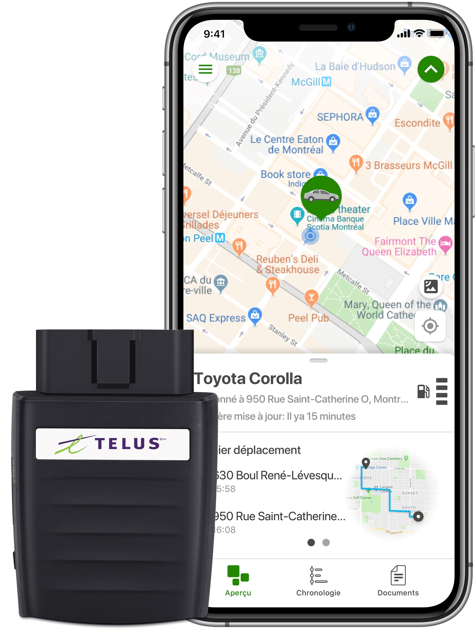 TELUS frais de branchement Internet