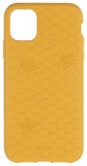 Honey Bee Pela iPhone 11 Case Back