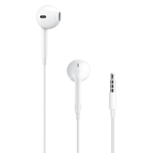 White Apple EarPods with 3.5mm Headphone Plug