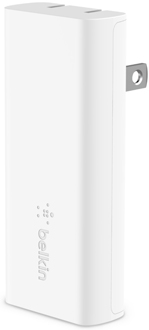 Front View of Belkin 20W USB-C Wall Charger
