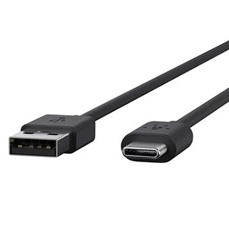 Black Belkin MIXIT↑ USB-C to USB-A Charge Cable