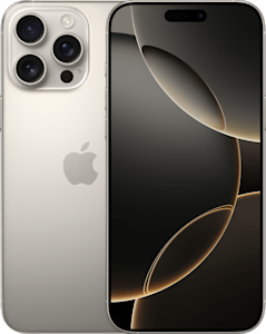CAT iPhone 16 Pro Max Natural Titanium Pure Back iPhone 16 Pro Natural Titanium Pure Front 2-up Screen USEN