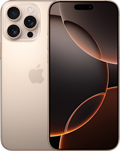 CAT iPhone 16 Pro Desert Titanium Pure Back iPhone 16 Pro Desert Titanium Pure Front 2-up Screen USEN