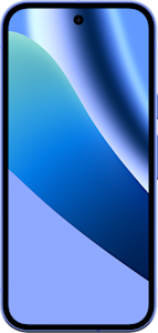 Front view of the Google Pixel 10a in Lavender.