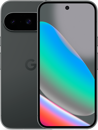 Pixel 10 Obsidian front and back