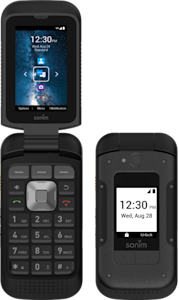 Sonim XP3 Plus 5G open and closed