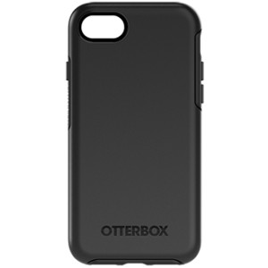 Black Otterbox iPhone 7/8/SE Symmetry Case Back View 