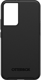 Black OtterBox Galaxy S22+ Symmetry Case from the Back