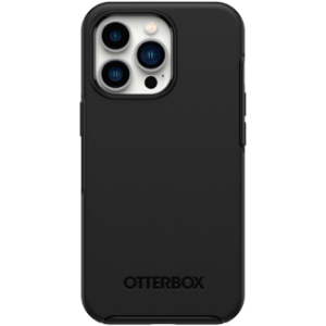 Black OtterBox iPhone 13 Pro Symmetry+ Case from the Back
