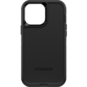 Black OtterBox iPhone 13 Pro Max Defender Case from the Back