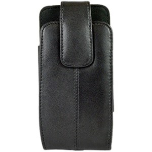 Small Black LBT Leather Holster Front
