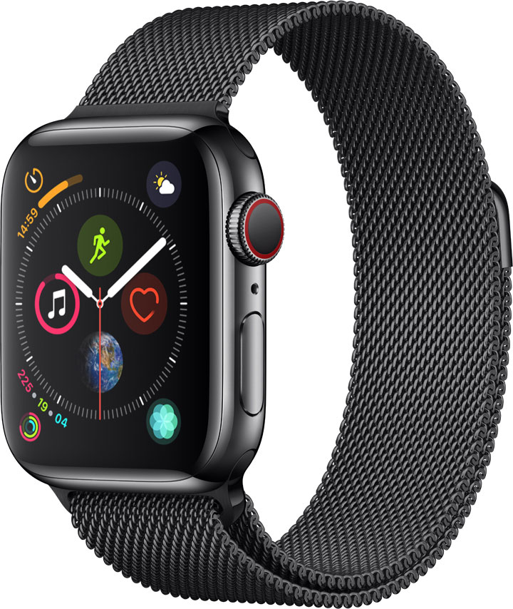 Buy the Apple Watch Series 4 Stainless steel smartwatch ...