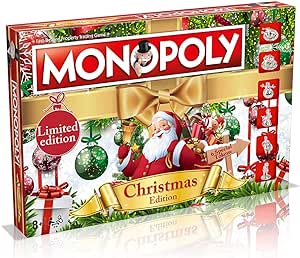 Winning Moves Monopoly Christmas Board Game