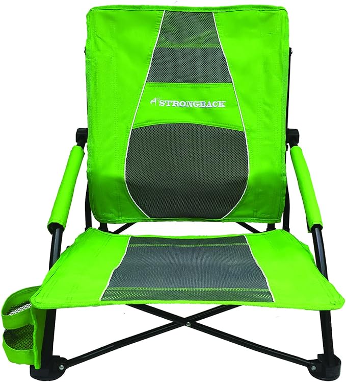 STRONGBACK Low Gravity Recliner Beach Chair