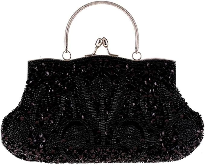 ZLXDP Vintage Beaded Embroidery Bag