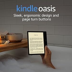 Kindle Oasis – With 7” display and page turn buttons - Wi-Fi (8 GB) - Graphite