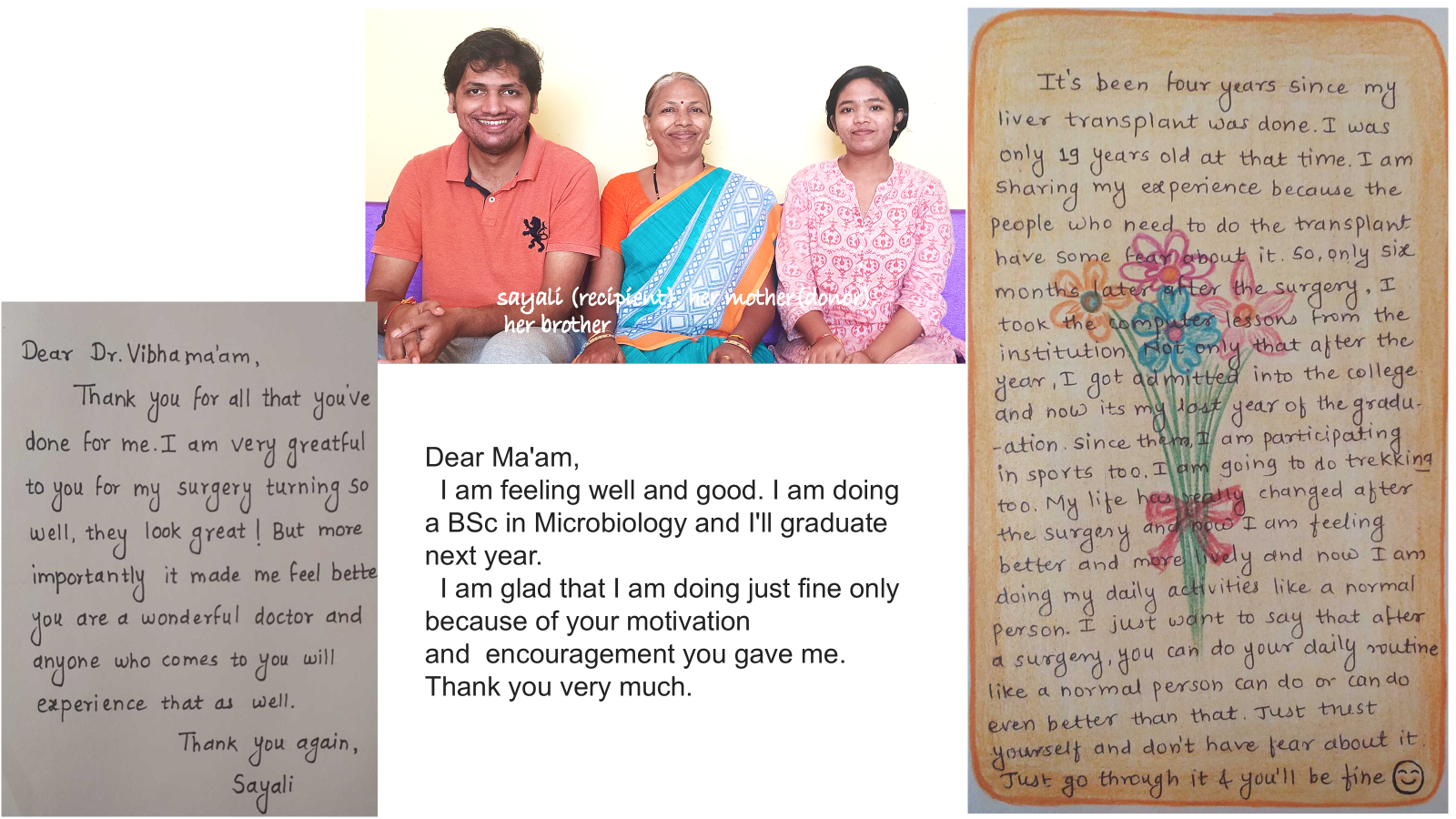 Sayali - Her Kind Words