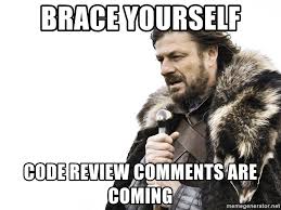 Code review is coming