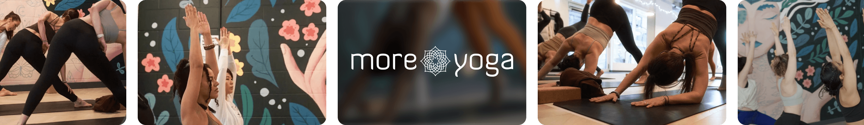 [MoreYoga Brand Hub] Horizontal Collage