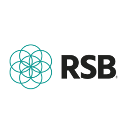 Logo de la RSB (Table ronde sur les biomatériaux durables)