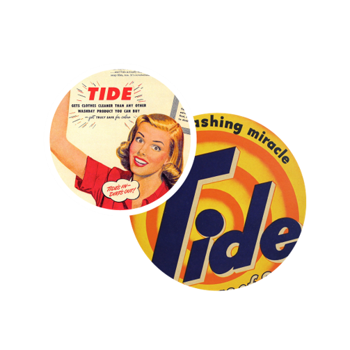 Ancien logo de Tide