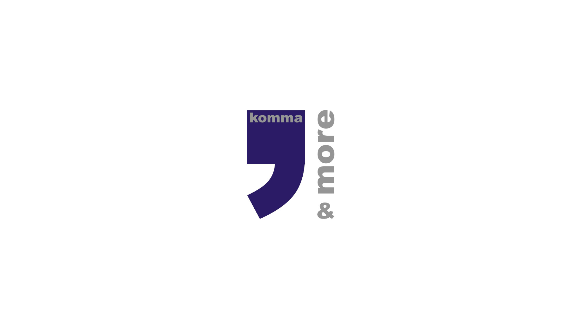 Logo komma & more