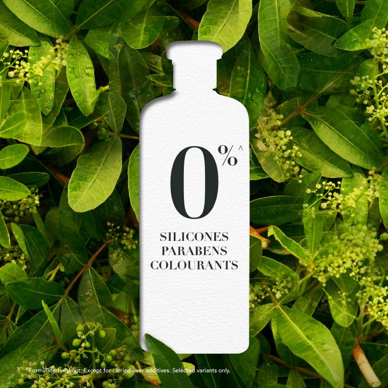 Silicones parabens colorants-Free