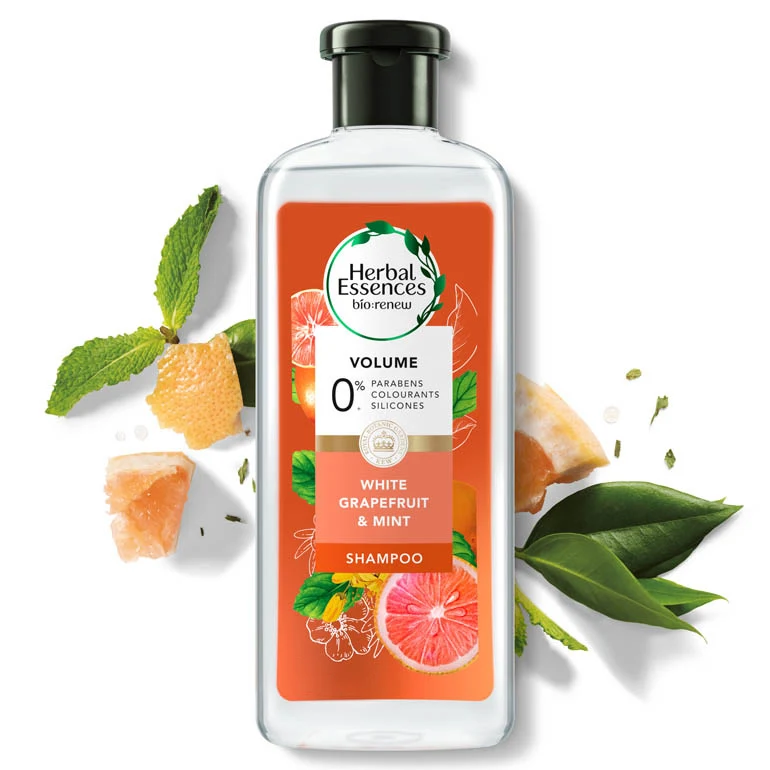 White grapefruit & mint shampoo