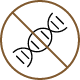An illustration of a crossed out chemical chain