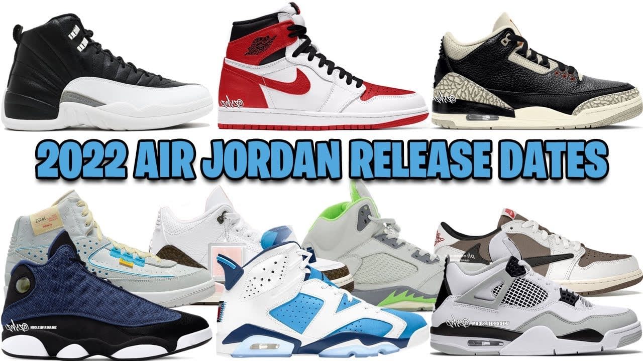 Upcoming Jordan Releases – 2022