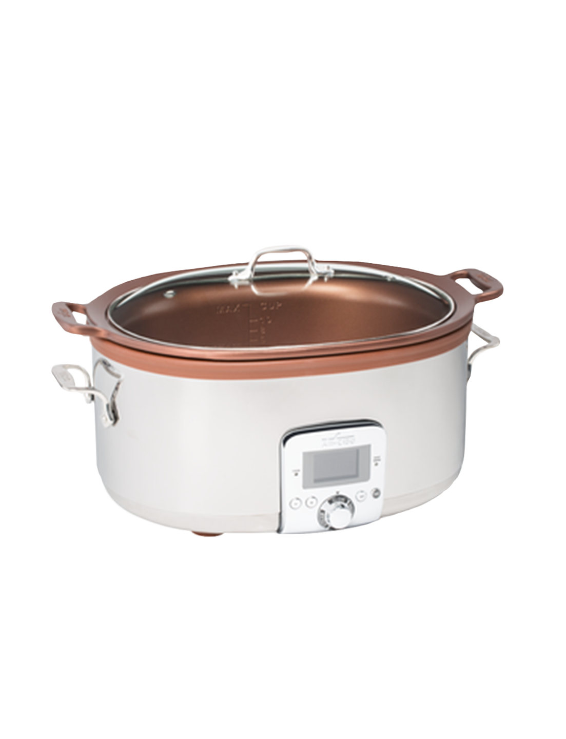 All Clad 7qt Gourmet Slow Cooker With In Pot Browning Function All Clad 7qt Gourmet Slow Cooker With In Pot Browning Function