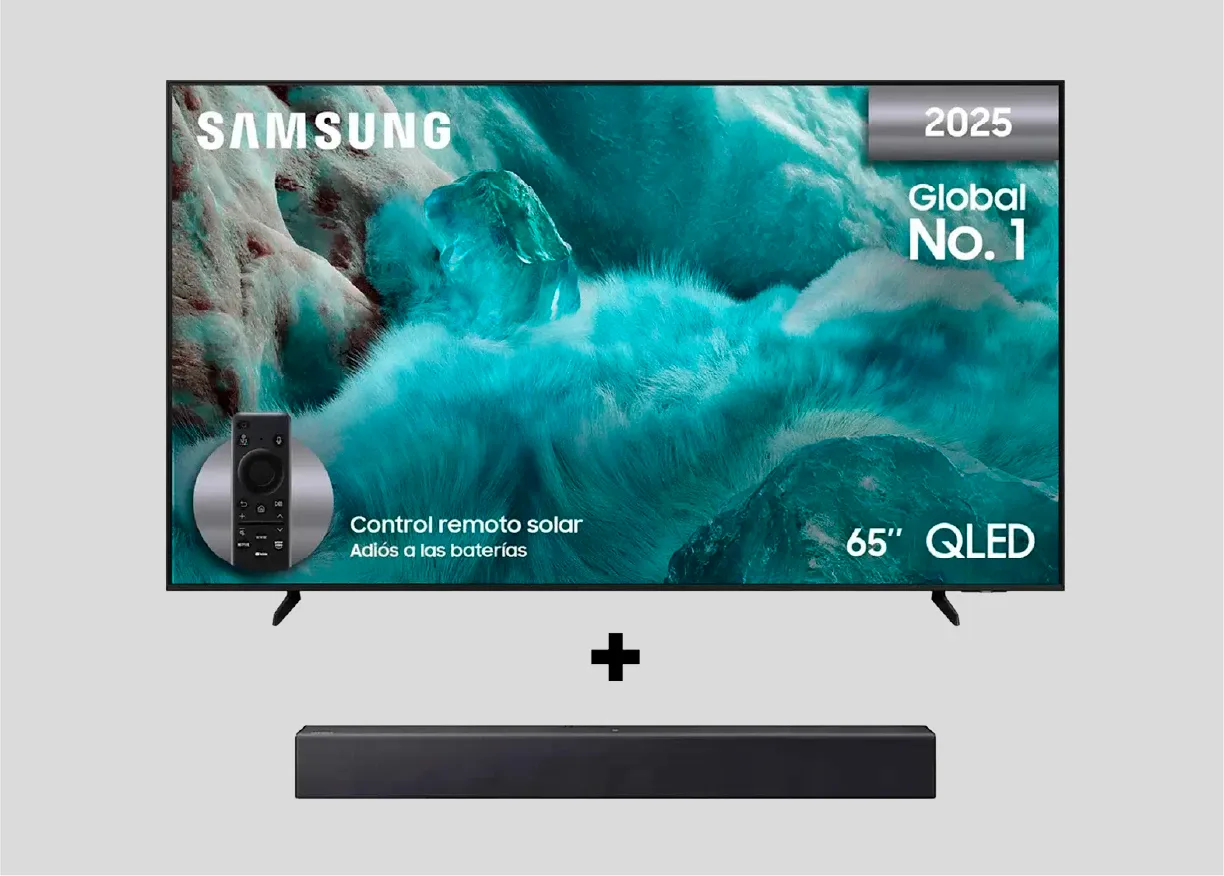 Televisor I Samsung I 65 Pulgadas + BARRA