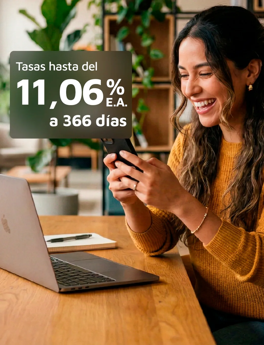 ¡Subimos nuestras tasas! Invierte en un CDAT