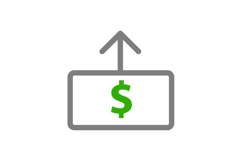 Iconos Declaración de renta compras tarjeta