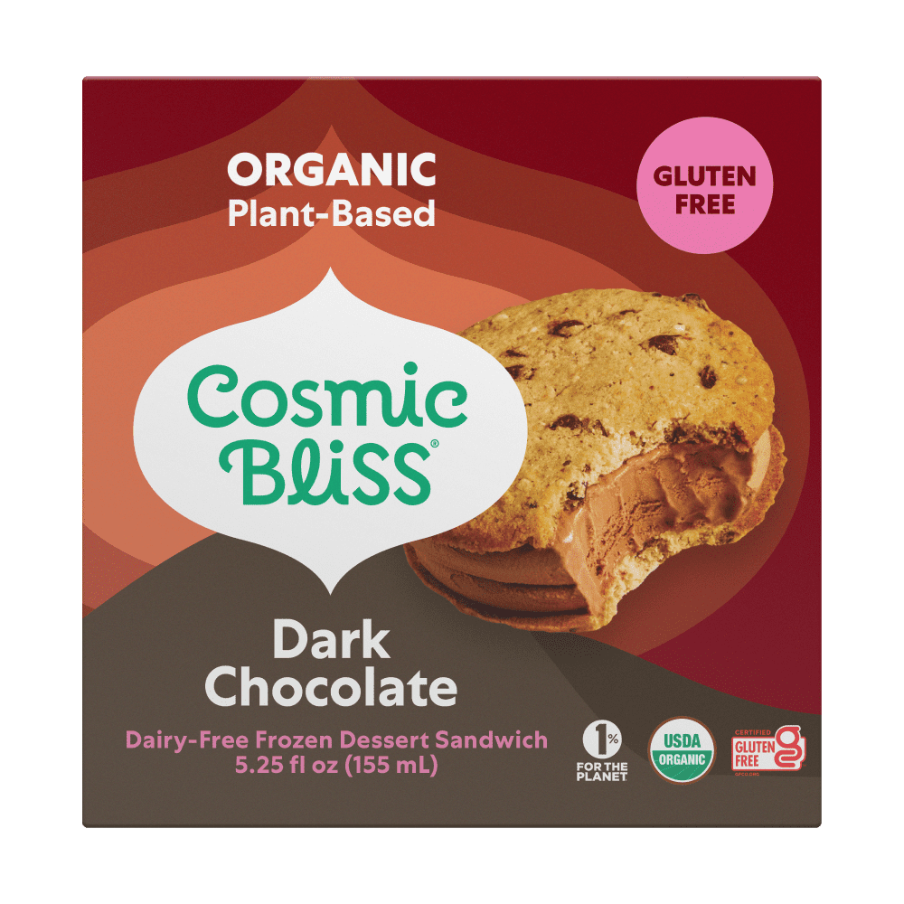 Dark Chocolate Cookie Sandwich packaging