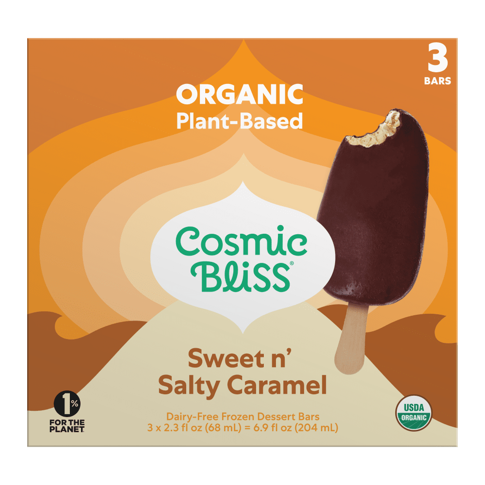 Sweet n' Salty Caramel Bars packaging