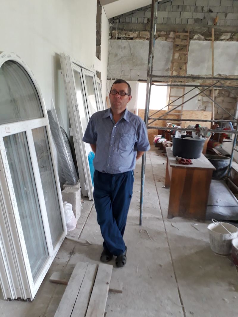 Kerk in aanbouw
