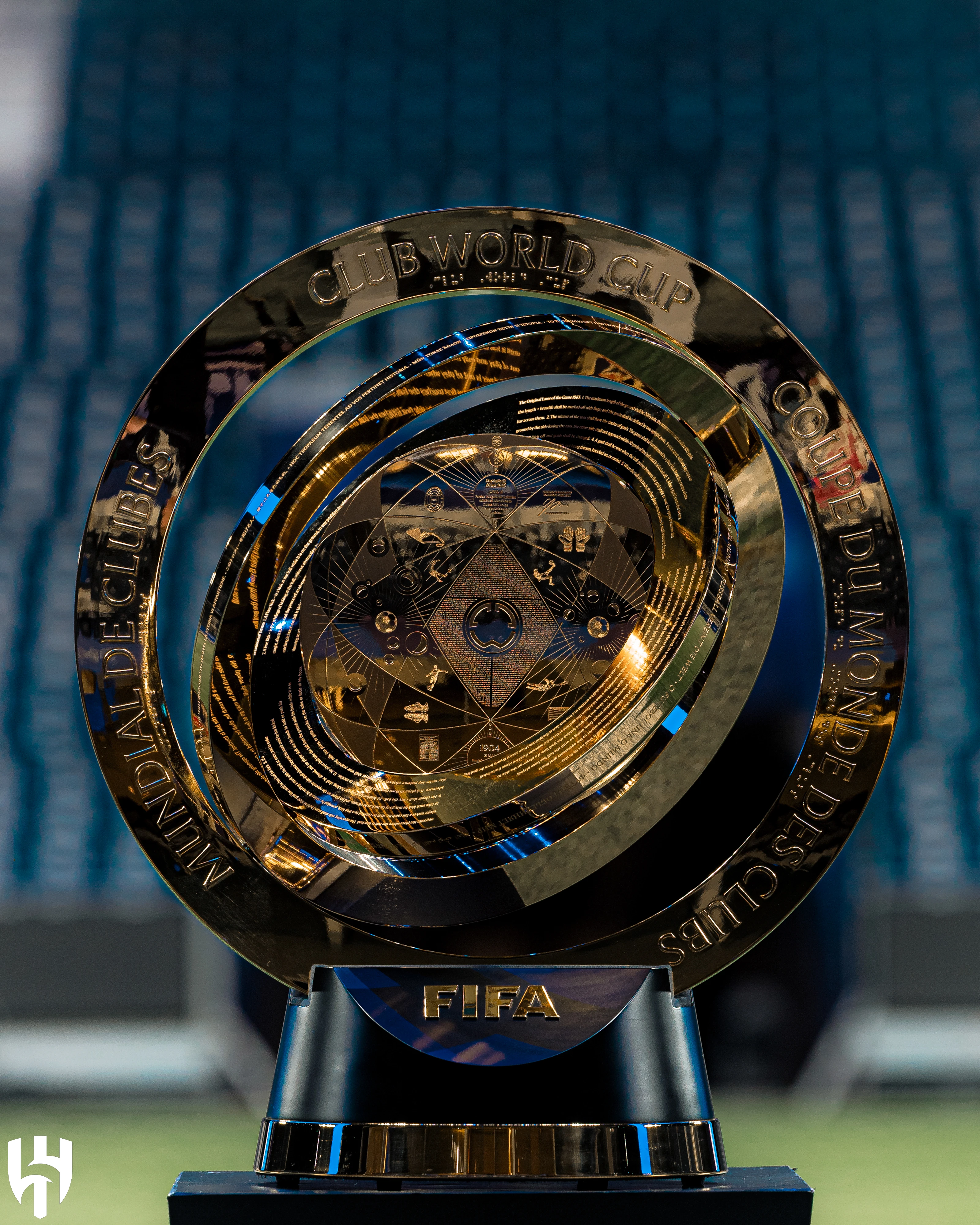 Nebs Cwc Trophy Club World Cup trophy visits Riyadh - Al Hilal FC