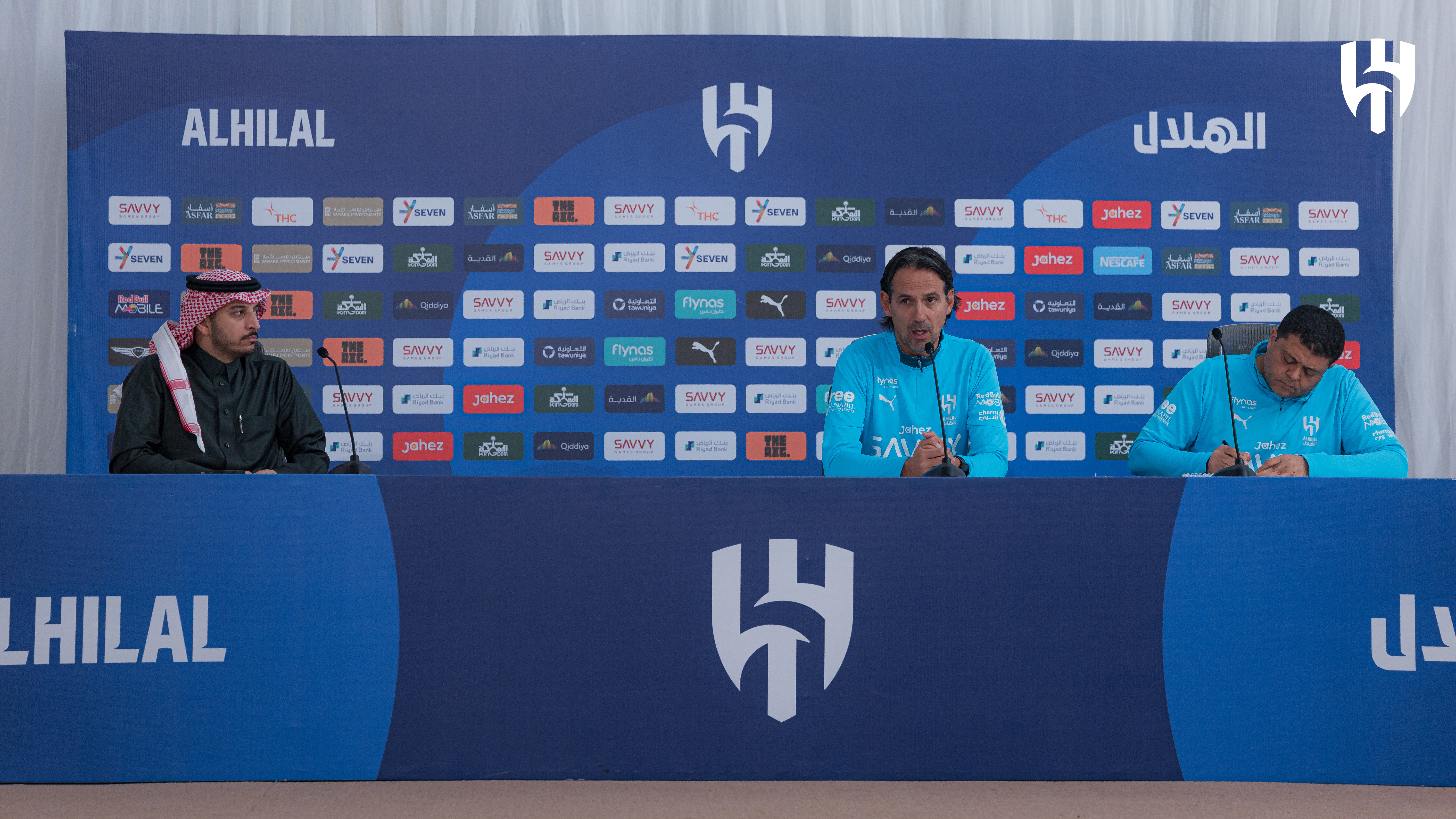 Press conference before Al-Hazem Image