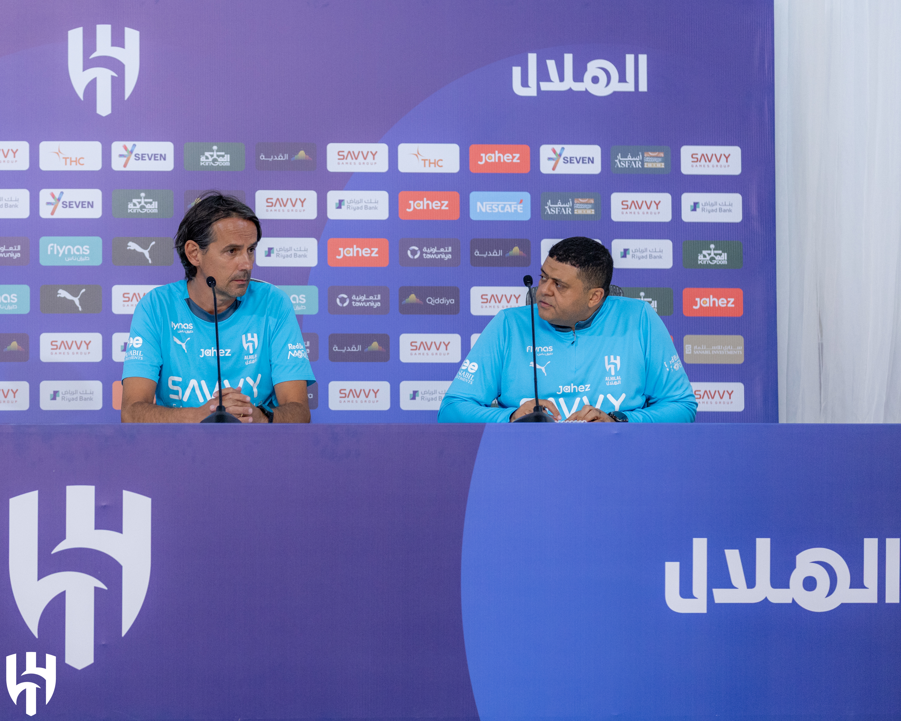 Press conference before Al-Shabab