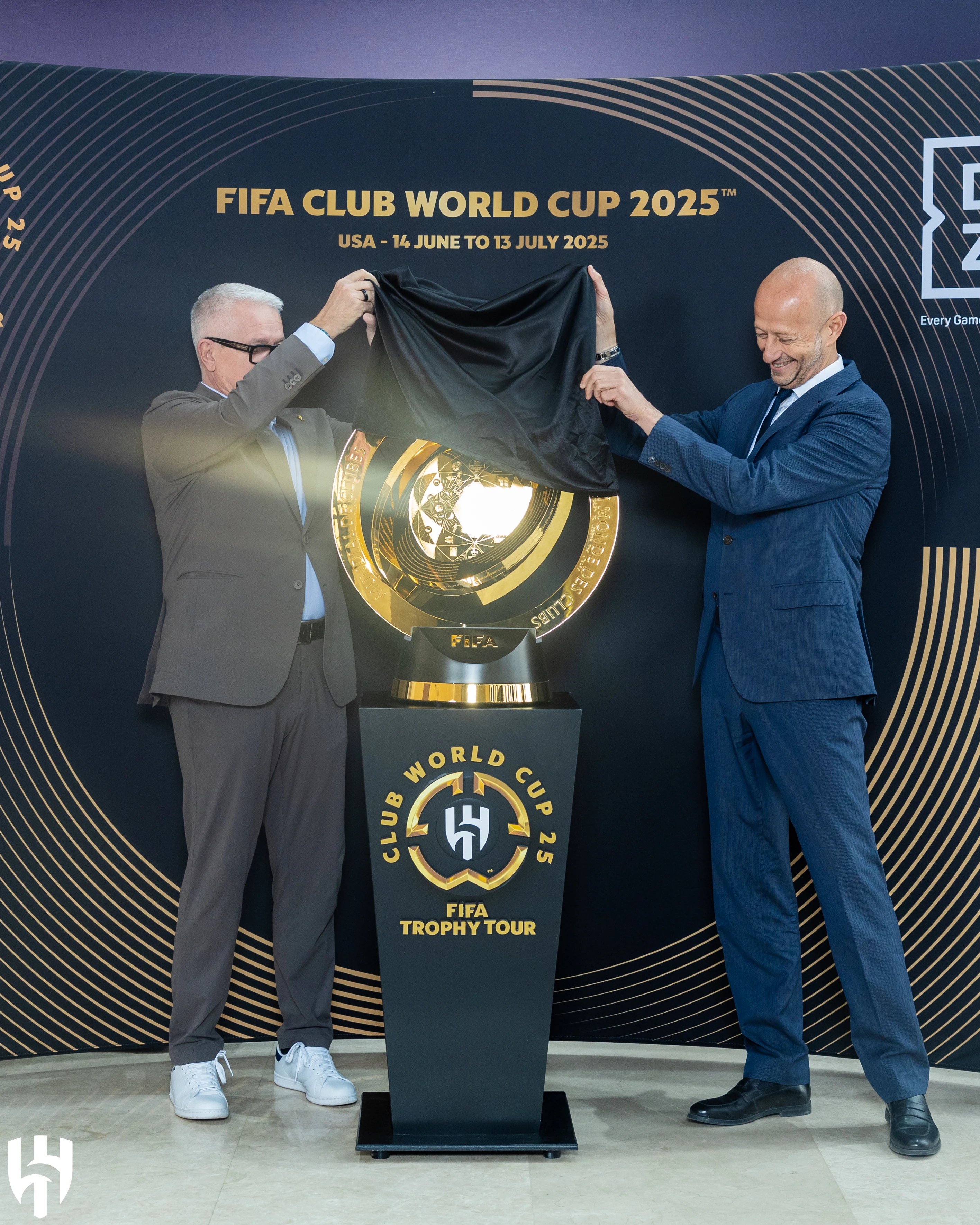 Club World Cup trophy visits Riyadh - Al Hilal FC