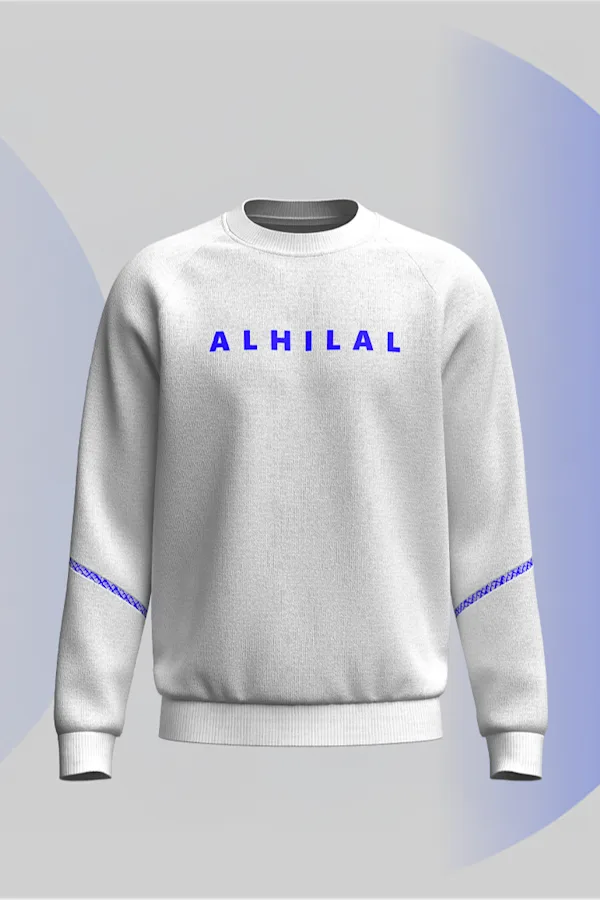 Al Hilal White Sweatshirt