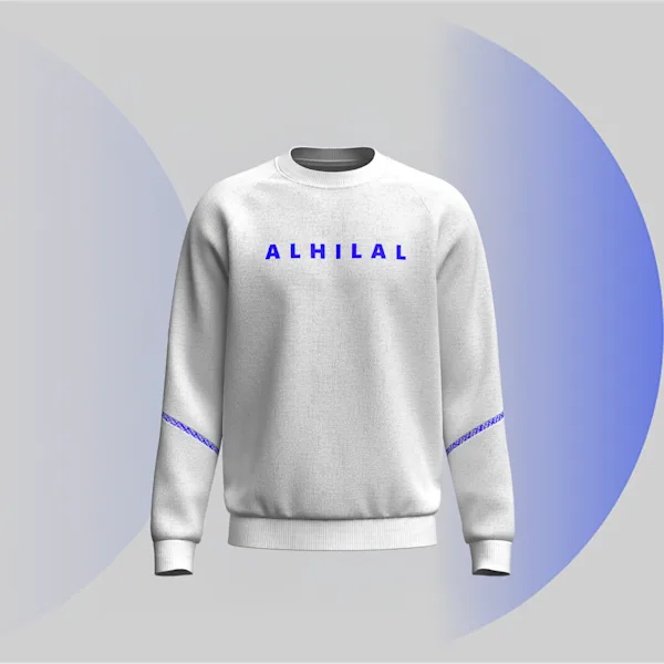Al Hilal White Sweatshirt