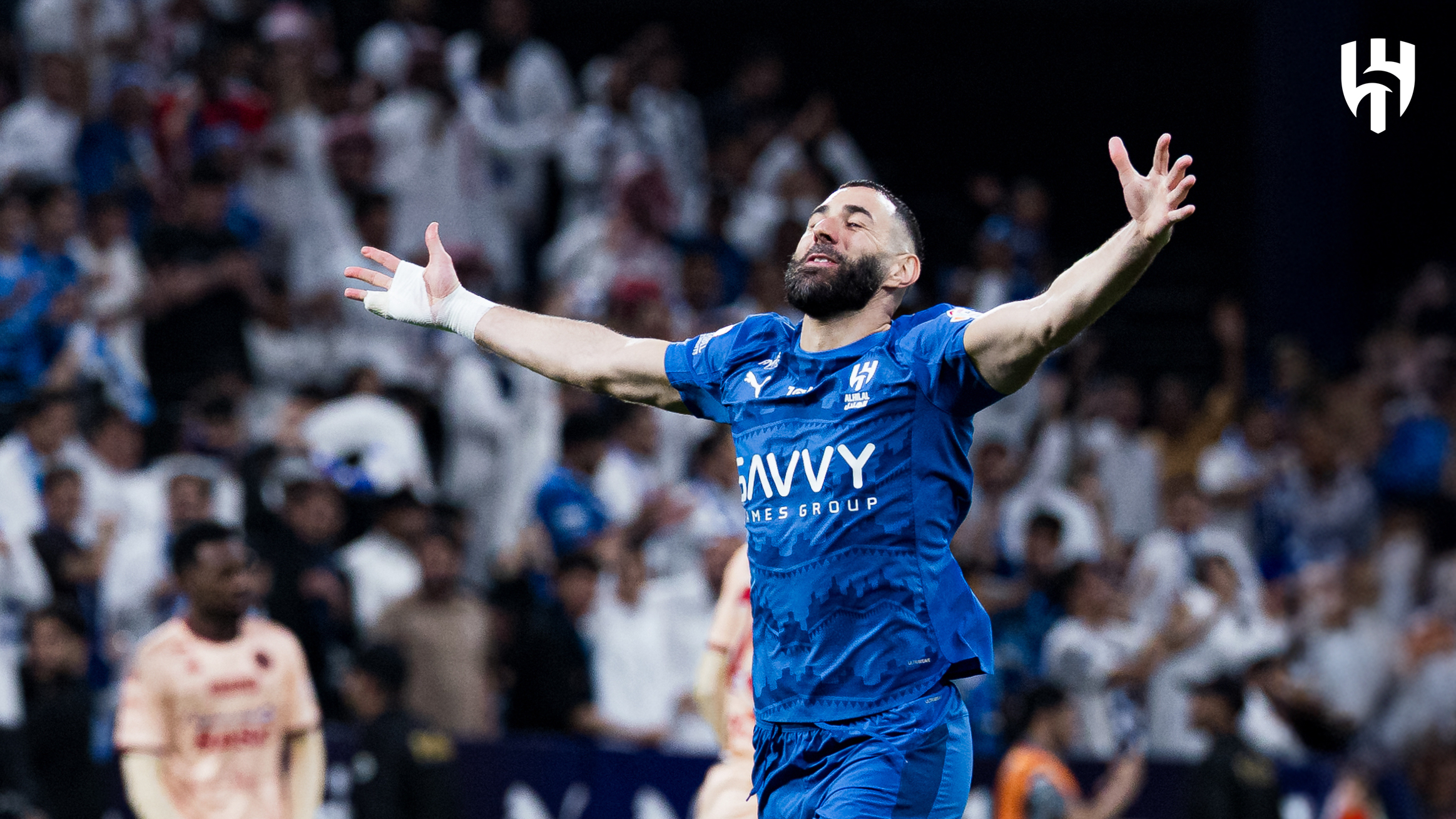 Benzema’s celebration Image
