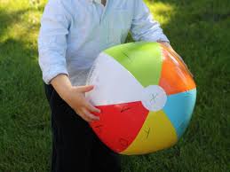 Beach Ball Letter Catch