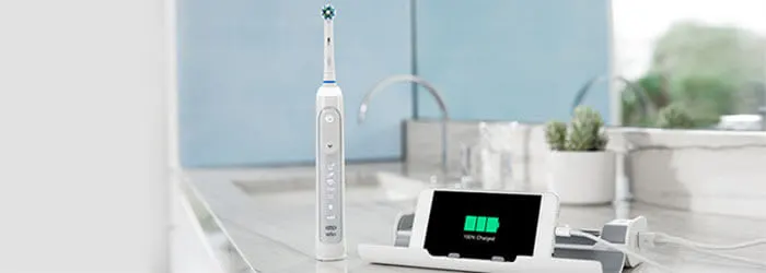 Utiliser une brosse à dents électrique rechargeable article banner