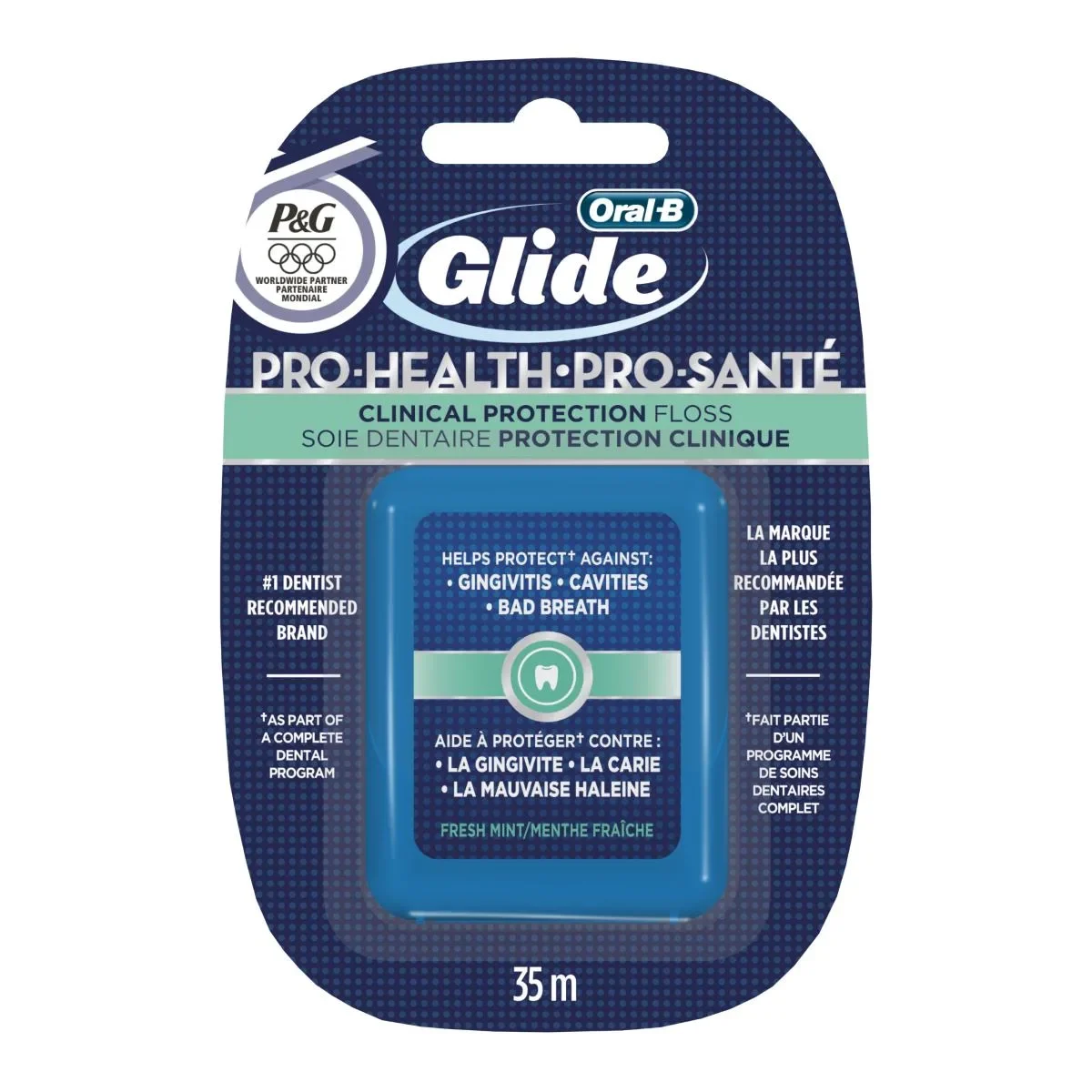 Oral-B Glide Pro-Santé Protection Clinique Menthe Soie Dentaire 