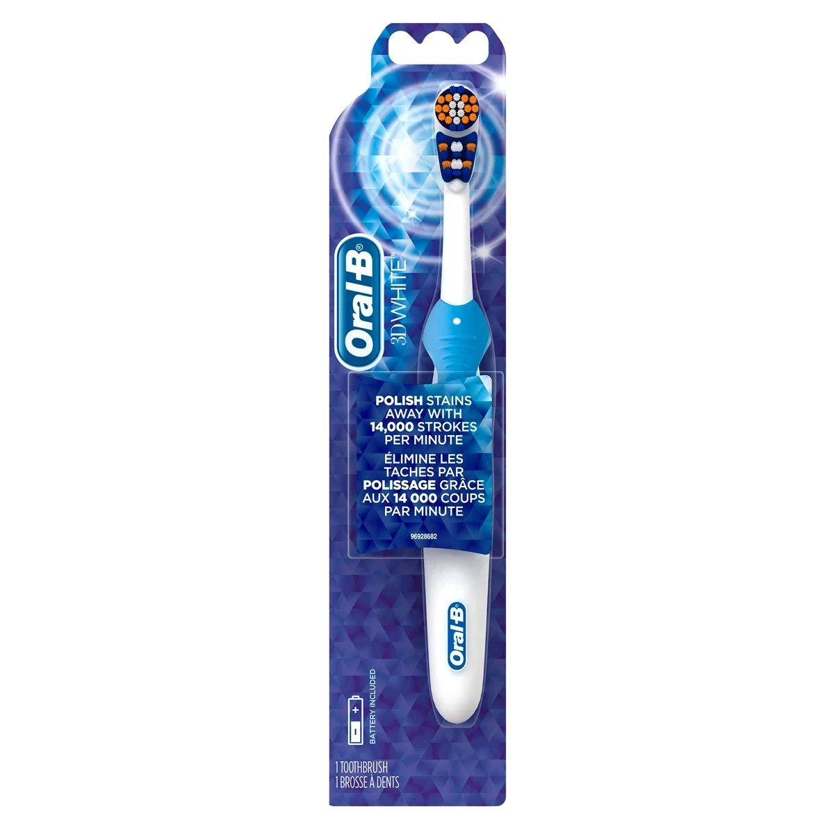 Oral-B 3D White Brosse à Dents à Pile 