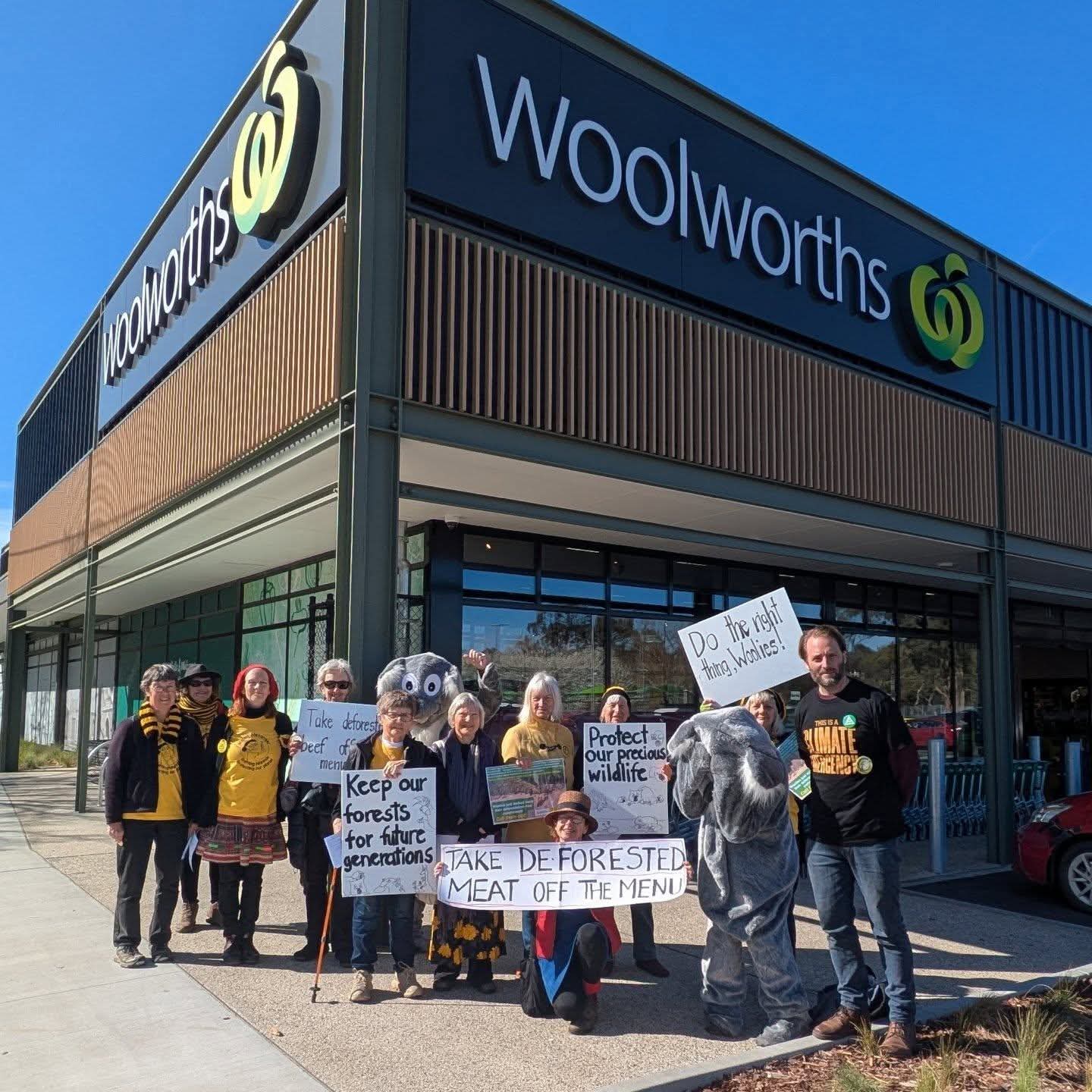 We've got a beef with Woolies! Protest 13/9/2025